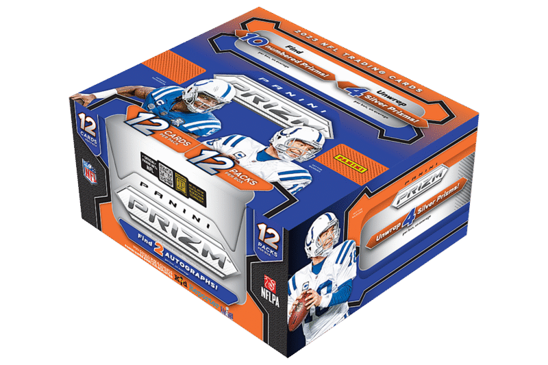 2023 Panini Prizm Football Hobby 12 Box Case